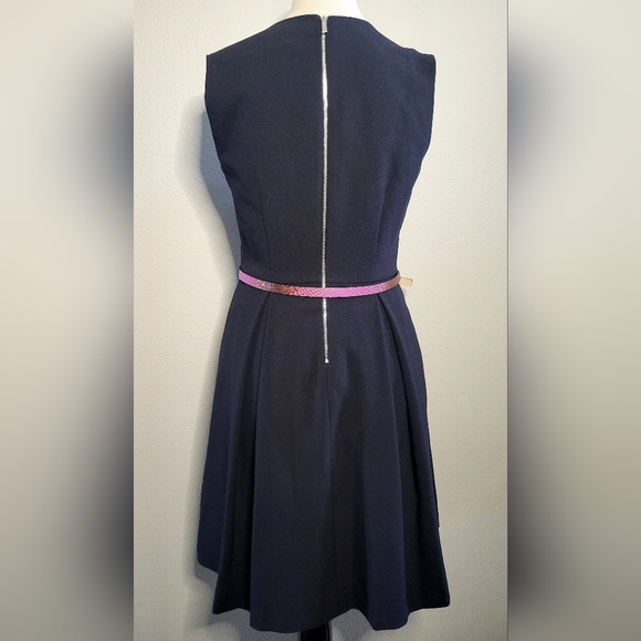 Karl Lagerfeld Dress w/ Banana Republic Belt - Picture 2 of 5